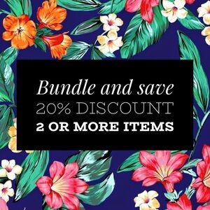 Save on shipping- bundle!